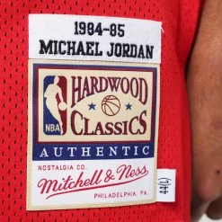 Mitchell & Ness Authentic Chicago Bulls Michael Jordan1984-85 Jersey RED -Lifestyle Ρούχα Εκπτώσεις mitchell ness authentic jersey 84 chicago bull 4