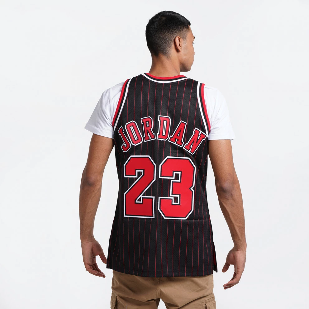 Mitchell & Ness Michael Jordan Chicago Bulls Authentic Alternate 1996-97 Ανδρικό Jersey BLACK STRIPES 4 Mitchell & Ness Michael Jordan Chicago Bulls Authentic Alternate 1996-97 Ανδρικό Jersey BLACK STRIPES - Image 2
