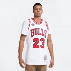 Mitchell & Ness Michael Jordan Chicago Bulls Authentic 1997-98 Ανδρικό Jersey White