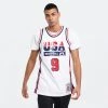 Mitchell & Ness Michael Jordan Team USA 1992 Authentic Jersey WHITE -Lifestyle Ρούχα Εκπτώσεις mitchell ness authentic jersey usa 1992 team