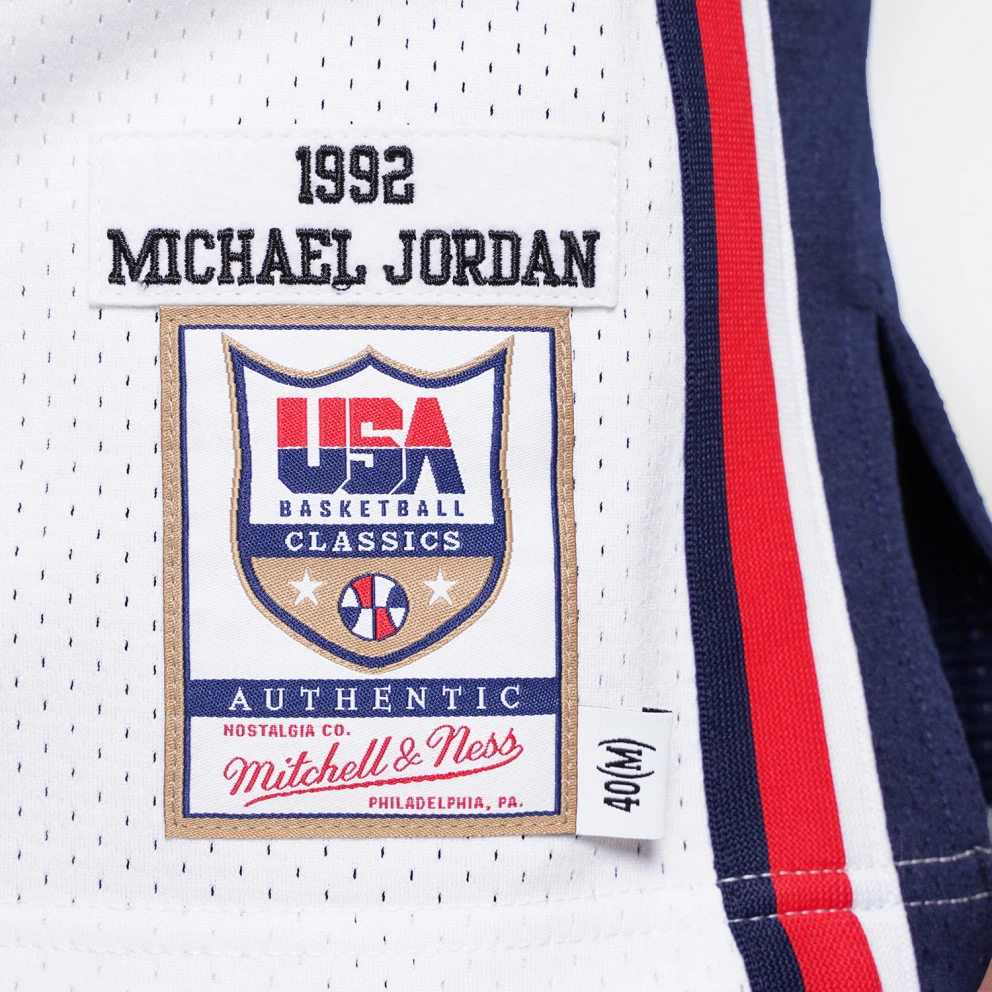 Mitchell & Ness Michael Jordan Team USA 1992 Authentic Jersey WHITE 7 Mitchell & Ness Michael Jordan Team USA 1992 Authentic Jersey WHITE - Image 5