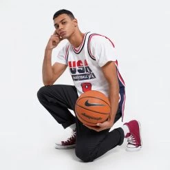 Mitchell & Ness Michael Jordan Team USA 1992 Authentic Jersey WHITE 13 Mitchell & Ness Michael Jordan Team USA 1992 Authentic Jersey WHITE -Lifestyle Ρούχα Εκπτώσεις mitchell ness authentic jersey usa 1992 team 5
