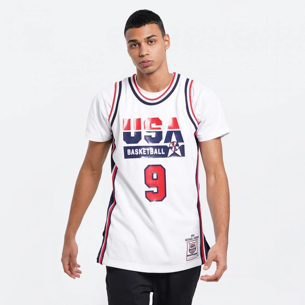 Mitchell & Ness Michael Jordan Team USA 1992 Authentic Jersey WHITE 3 Mitchell & Ness Michael Jordan Team USA 1992 Authentic Jersey WHITE