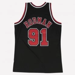 Mitchell & Ness Chicago Bulls - Dennis Rodman Men’s Jersey BLACK / BLACK 5 Mitchell & Ness Chicago Bulls - Dennis Rodman Men’s Jersey BLACK / BLACK -Lifestyle Ρούχα Εκπτώσεις mitchell ness chicago bulls dennis rodman 4
