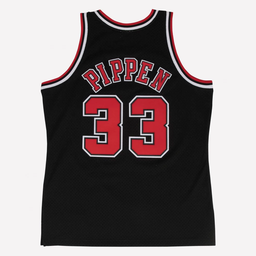Mitchell & Ness Chicago Bulls - Scottie Pippen Men’s Jersey BLACK / BLACK 4 Mitchell & Ness Chicago Bulls - Scottie Pippen Men’s Jersey BLACK / BLACK - Image 2