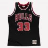 Mitchell & Ness Chicago Bulls - Scottie Pippen Men’s Jersey BLACK / BLACK -Lifestyle Ρούχα Εκπτώσεις mitchell ness chicago bulls scottie pippen
