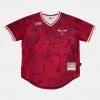 Mitchell & Ness Chinese New Year 4.0 Chicago Bulls Men's T-shirt SCARLET -Lifestyle Ρούχα Εκπτώσεις mitchell ness cny 40 mesh bp jersey 2