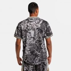 Mitchell & Ness San Antonio Spurs 4.0 Mesh Ανδρική Φανέλα Black -Lifestyle Ρούχα Εκπτώσεις mitchell ness cny 40 mesh bp jersey 5