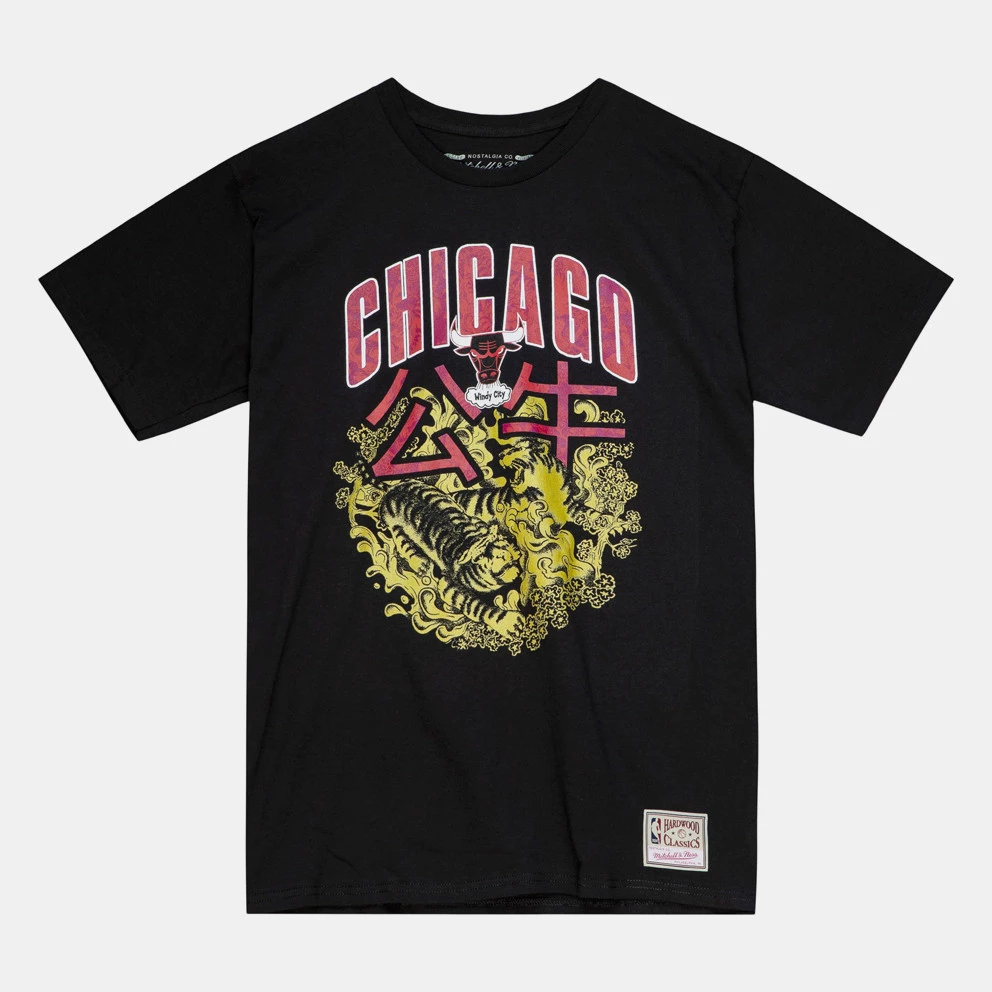 Mitchell & Ness Asian Heritage Chicago Bulls Ανδρικό T-Shirt Black 3 Mitchell & Ness Asian Heritage Chicago Bulls Ανδρικό T-Shirt Black