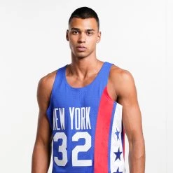 Mitchell & Ness Julius Erving New York Nets 1973-74 Swingman Jersey ROYAL -Lifestyle Ρούχα Εκπτώσεις mitchell ness dark jersey new york nets 2