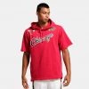 Mitchell & Ness Gameday Chicago Bulls Men's Hooded T-Shirt SCARLET -Lifestyle Ρούχα Εκπτώσεις mitchell ness gameday s s french terry hoody