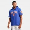 Mitchell & Ness Gameday New York Knicks Men's Hooded T-Shirt ROYAL -Lifestyle Ρούχα Εκπτώσεις mitchell ness gameday s s french terry hoody 4
