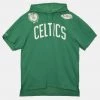 Mitchell & Ness Gameday Boston Celtics Men's Hooded T-Shirt GREEN -Lifestyle Ρούχα Εκπτώσεις mitchell ness gameday s s french terry hoody 8