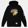 Mitchell & Ness Hyper Hoops Los Angeles Lakres Men's Hoodie Black -Lifestyle Ρούχα Εκπτώσεις mitchell ness hyper hoops hoodie 5