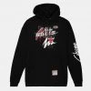 Mitchell & Ness Hyper Hoops Chicago Bulls Men's Hoodie Black -Lifestyle Ρούχα Εκπτώσεις mitchell ness hyper hoops hoodie 7