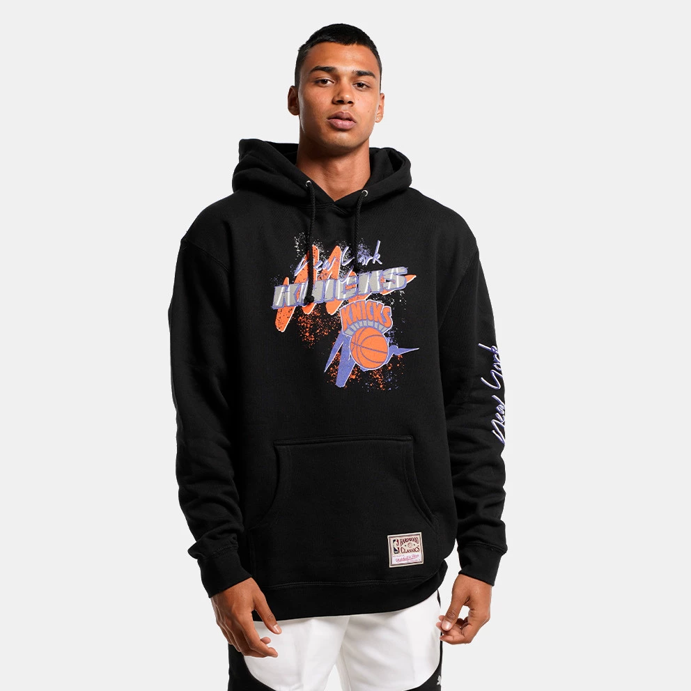 Mitchell & Ness Hyper Hoops New York Knicks Men's Hoodie Black 3 Mitchell & Ness Hyper Hoops New York Knicks Men's Hoodie Black