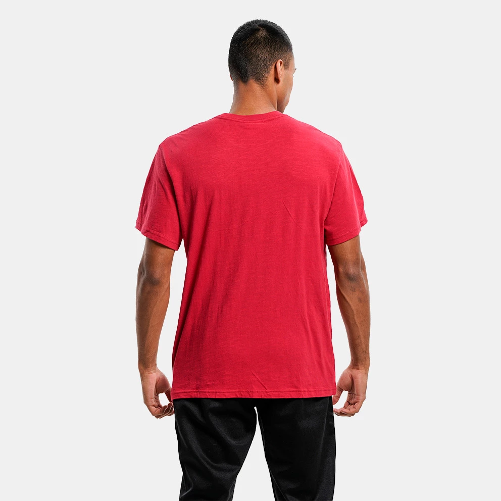 Mitchell & Ness NBA Chicago Bulls Legendary Slub Men's T-shirt Scarlet 4 Mitchell & Ness NBA Chicago Bulls Legendary Slub Men's T-shirt Scarlet - Image 2