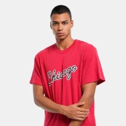 Mitchell & Ness NBA Chicago Bulls Legendary Slub Men's T-shirt Scarlet 9 Mitchell & Ness NBA Chicago Bulls Legendary Slub Men's T-shirt Scarlet -Lifestyle Ρούχα Εκπτώσεις mitchell ness legendary slub ss tee 2