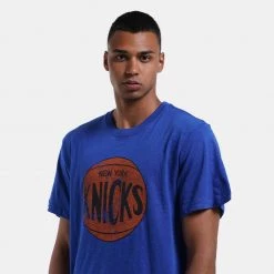 Mitchell & Ness NBA New York Knicks Legendary Slub Men's T-Shirt Royal -Lifestyle Ρούχα Εκπτώσεις mitchell ness legendary slub ss tee 28
