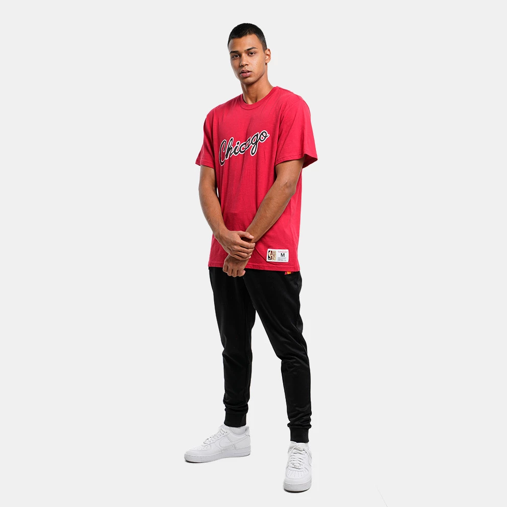 Mitchell & Ness NBA Chicago Bulls Legendary Slub Men's T-shirt Scarlet 6 Mitchell & Ness NBA Chicago Bulls Legendary Slub Men's T-shirt Scarlet - Image 4