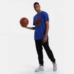 Mitchell & Ness NBA New York Knicks Legendary Slub Men's T-Shirt Royal -Lifestyle Ρούχα Εκπτώσεις mitchell ness legendary slub ss tee 30