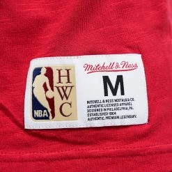 Mitchell & Ness NBA Chicago Bulls Legendary Slub Men's T-shirt Scarlet 11 Mitchell & Ness NBA Chicago Bulls Legendary Slub Men's T-shirt Scarlet -Lifestyle Ρούχα Εκπτώσεις mitchell ness legendary slub ss tee 4