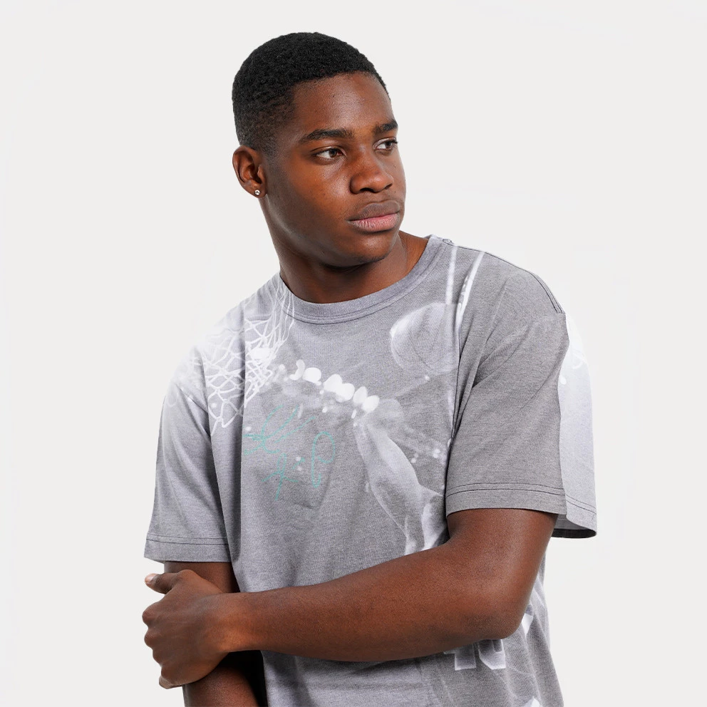 Mitchell & Ness NBA Above The Rim Sublimated Shawn Kemp Seattle Supersonics Ανδρικό T-shirt WHITE 5 Mitchell & Ness NBA Above The Rim Sublimated Shawn Kemp Seattle Supersonics Ανδρικό T-shirt WHITE - Image 3