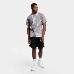 Mitchell & Ness NBA Above The Rim Sublimated Knicks Ανδρικό T-Shirt WHITE 10 Mitchell & Ness NBA Above The Rim Sublimated Knicks Ανδρικό T-Shirt WHITE -Lifestyle Ρούχα Εκπτώσεις mitchell ness nba above the rim sublimated s s t 8