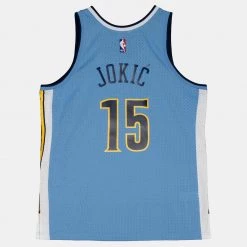 Mitchell & Ness Nba Road Jersey Nuggets 2016 Nikol COLUMBIA BLUE -Lifestyle Ρούχα Εκπτώσεις mitchell ness nba road jersey nuggets 2016 nikol 1
