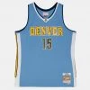 Mitchell & Ness Nba Road Jersey Nuggets 2016 Nikol COLUMBIA BLUE