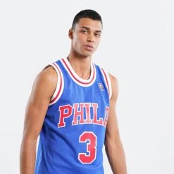 Mitchell & Ness NBA Allen Iverson Philadelphia 76ers 1996-97 Swingman BLUE -Lifestyle Ρούχα Εκπτώσεις mitchell ness nba swingman jersey 76ers 96allen 4