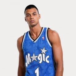 Mitchell & Ness NBA Tracy McGrady Orlando Magic 2000-01 Swingman BLUE -Lifestyle Ρούχα Εκπτώσεις mitchell ness nba swingman jersey magic 00tracy 2