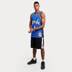 Mitchell & Ness NBA Tracy McGrady Orlando Magic 2000-01 Swingman BLUE -Lifestyle Ρούχα Εκπτώσεις mitchell ness nba swingman jersey magic 00tracy 3