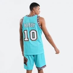 Mitchell & Ness NBA Mike Bibby Vancouver Grizzlies 1998-99 Swingman TURQUOISE -Lifestyle Ρούχα Εκπτώσεις mitchell ness nba swingman jersey mike bibby 10 1