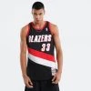 Mitchell & Ness NBA Scottie Pippen Portland Trail Blazers 1999-00 Swingman Ανδρική Αμάνικη Μπλούζα BLACK/RED -Lifestyle Ρούχα Εκπτώσεις mitchell ness nba swingman jersey trail blazers 6