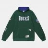 Mitchell & Ness NBA Team Origins Milwaukee Bucks Ανδρική Μπλούζα με Κουκούλα DARK GREEN 2 Mitchell & Ness NBA Team Origins Milwaukee Bucks Ανδρική Μπλούζα με Κουκούλα DARK GREEN -Lifestyle Ρούχα Εκπτώσεις mitchell ness nba team origins fleece hoodymilw
