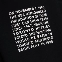 Mitchell & Ness NBA Team Origins Toronto Raptors Ανδρική Μπλούζα με Κουκούλα Black 9 Mitchell & Ness NBA Team Origins Toronto Raptors Ανδρική Μπλούζα με Κουκούλα Black -Lifestyle Ρούχα Εκπτώσεις mitchell ness nba team origins fleece hoodytoro 3