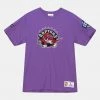 Mitchell & Ness NBA Team Origins Toronto Raptors Ανδρικό T-Shirt PURPLE -Lifestyle Ρούχα Εκπτώσεις mitchell ness nba team origins s s toptoronto r