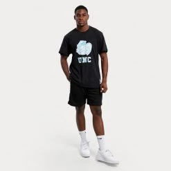 Mitchell & Ness University Of North Carolina Legendary Slub Men's T-shirt BLUE -Lifestyle Ρούχα Εκπτώσεις mitchell ness ncaa legendary slub ss tee univer 3