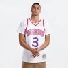 Mitchell & Ness ΝΒΑ Allen Iverson Philadelphia 96-97 Men's Jersey WHITE / WHITE -Lifestyle Ρούχα Εκπτώσεις mitchell ness philadelphia 76ers allen iverson 4