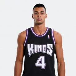 Mitchell & Ness NBA Chris Webber Sacramento Kings Road 2000-01 HWC Swingman Jersey BLACK / BLACK -Lifestyle Ρούχα Εκπτώσεις mitchell ness swingman jersey 12