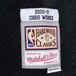 Mitchell & Ness NBA Chris Webber Sacramento Kings Road 2000-01 HWC Swingman Jersey BLACK / BLACK -Lifestyle Ρούχα Εκπτώσεις mitchell ness swingman jersey 14