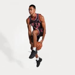 Mitchell & Ness NBA Dennis Rodman Chicago Bulls Alternate 1995-96 HWC Swingman Jersey BLACK / BLACK -Lifestyle Ρούχα Εκπτώσεις mitchell ness swingman jersey 27