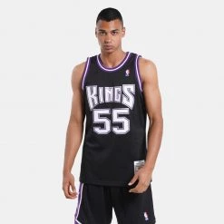Mitchell & Ness NBA Jason Williams Sacramento Kings Road 2000-01 HWC Swingman Jersey BLACK / BLACK