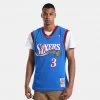 Mitchell & Ness NBA Allen Iverson Philadelphia 76ers Alternate 1999-00 HWC Swingman Jersey Royal -Lifestyle Ρούχα Εκπτώσεις mitchell ness swingman jersey 50