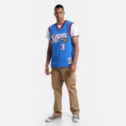 Mitchell & Ness NBA Allen Iverson Philadelphia 76ers Alternate 1999-00 HWC Swingman Jersey Royal 9 Mitchell & Ness NBA Allen Iverson Philadelphia 76ers Alternate 1999-00 HWC Swingman Jersey Royal -Lifestyle Ρούχα Εκπτώσεις mitchell ness swingman jersey 53