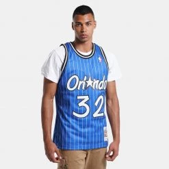 Mitchell & Ness NBA Shaquille O'Neal Orlando Magic Road 1994-95 HWC Swingman Jersey Royal
