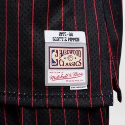 Mitchell & Ness NBA Scottie Pippen Chicago Bulls Alternate 1995-96 HWC Swingman Jersey BLACK / BLACK -Lifestyle Ρούχα Εκπτώσεις mitchell ness swingman jersey 69