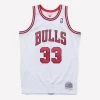Mitchell & Ness ΝΒΑ Scottie Pippen Chicago Bulls Home 1997-98 Swingman Men's Jersey White / White -Lifestyle Ρούχα Εκπτώσεις mitchell ness swingman jersey chicago bulls sc 5