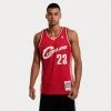 Mitchell & Ness Swingman Jersey Ανδρική Αμάνικη Μπλούζα Cleveland Cavalie DARK RED -Lifestyle Ρούχα Εκπτώσεις mitchell ness swingman jersey cleveland cavalie